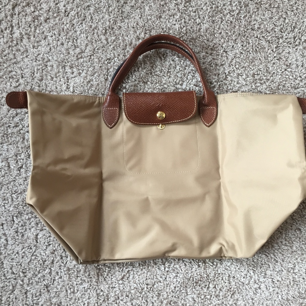 Longchamp Lepliage Bag (tan)